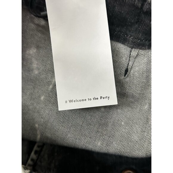 Retrofete Womens XS Willa Denim Mini Skirt Gray Stone FW20-3391 Made Italy NWT - Picture 10 of 16